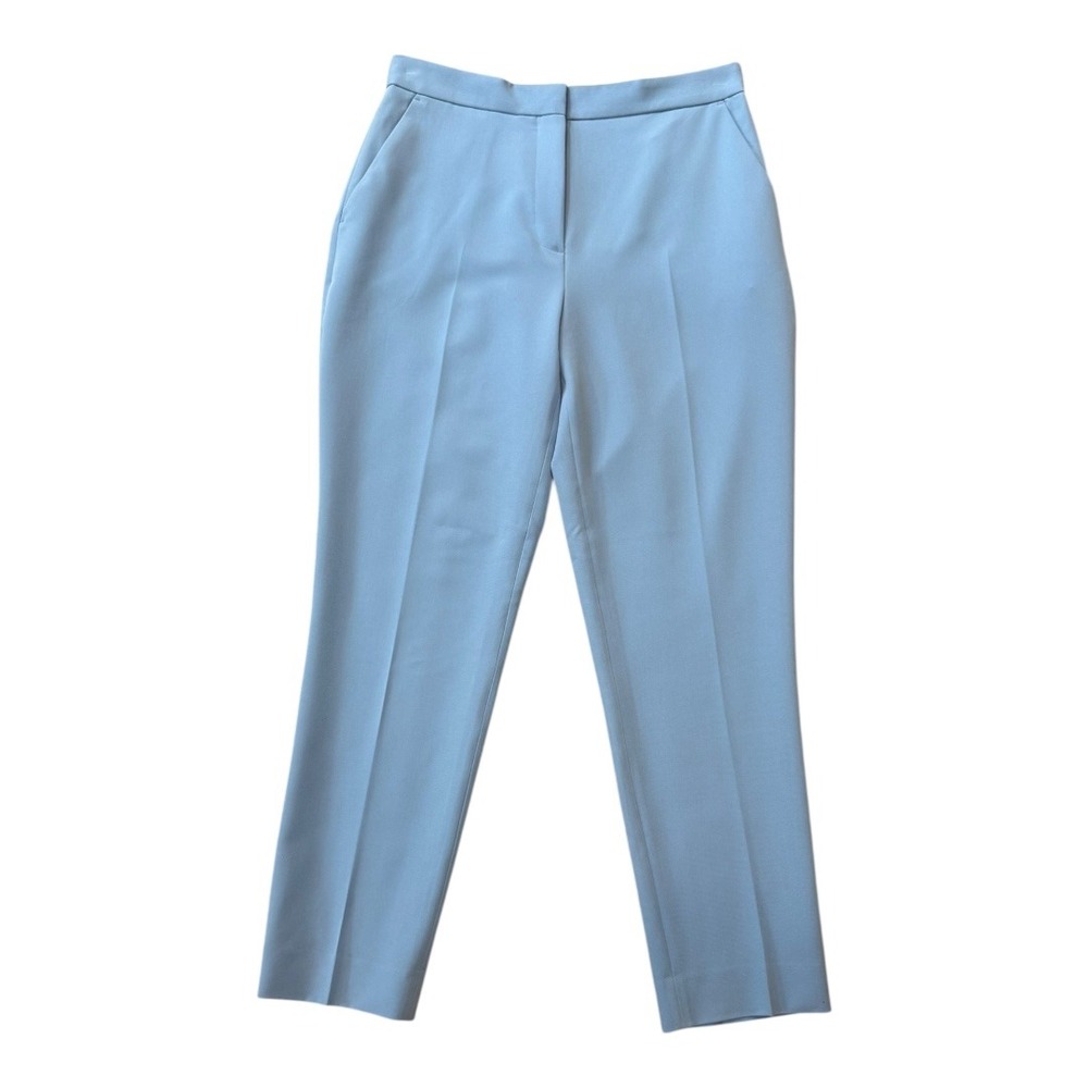 Tahari Ankle Pants Blue Belle‎ Career Business Casual Trousers Size 8 NWT